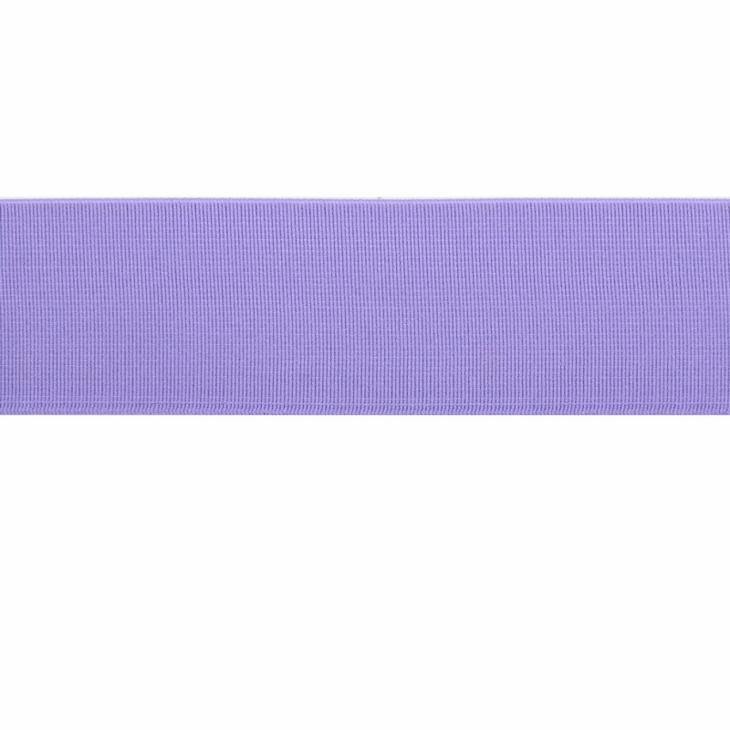 Резинка нейлон 4см 42-44м/рулон, цв:перламутрово-фиолетовый