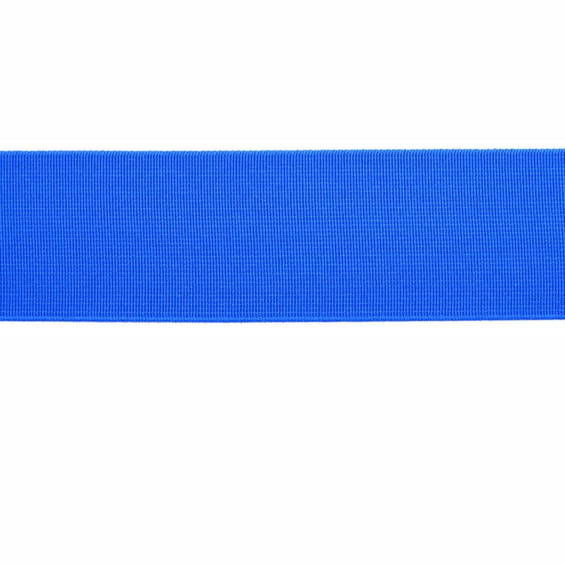 Резинка нейлон 4см 42-44м/рулон, цв:бирюзово-голубой