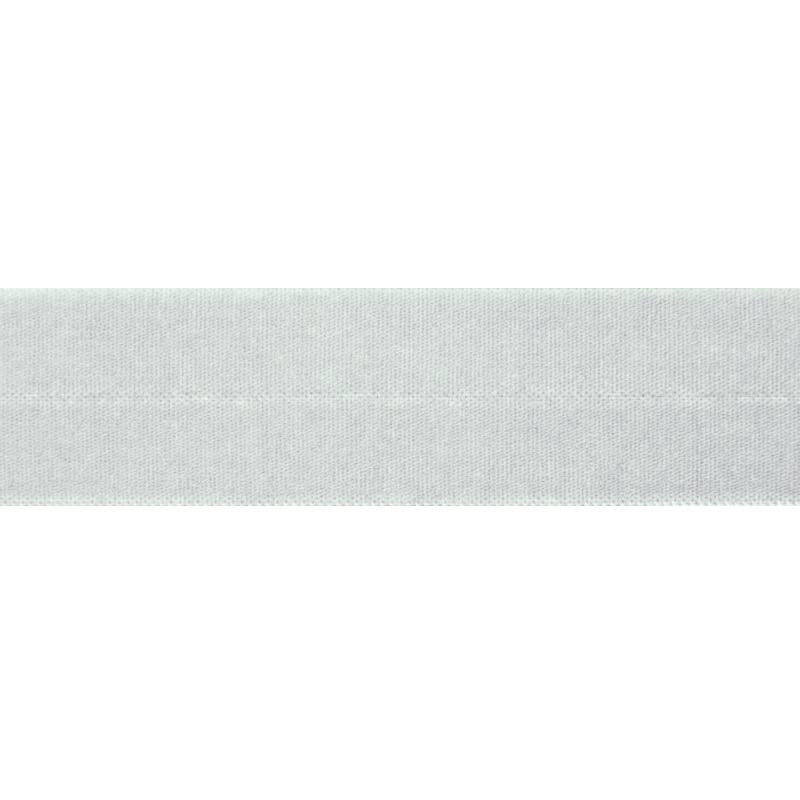 Резинка окантовочная нейлон 2см 60-63м/рулон, цв:белый
