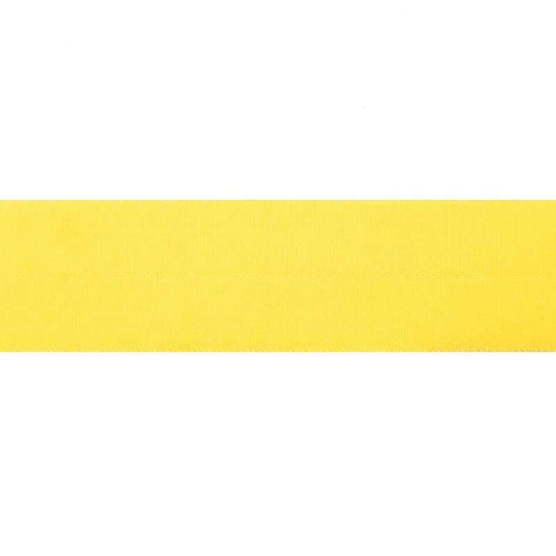Резинка окантовочная нейлон 2см 60-63м/рулон, цв:желтый