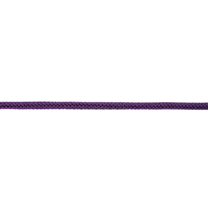 Шнур круглый плетеный полиэстер 0,4см 130-135м/рулон, цв:сиреневый