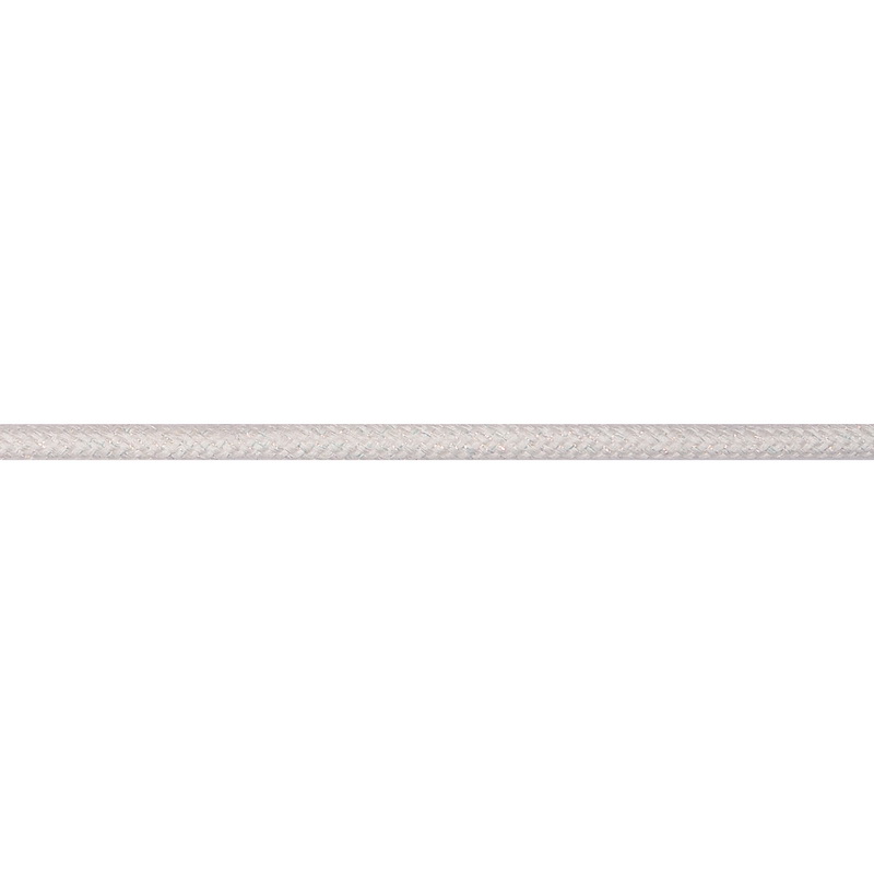 Шнур круглый плетеный поликоттон/люрекс 0,6-0,7см 88-90м/рулон, цв:окрас по пантону от 500м