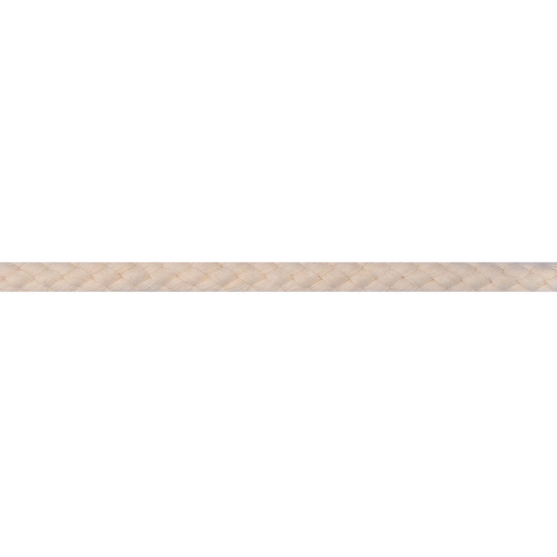 Шнур круглый плетеный поликоттон 1см 88-90м/рулон, цв:окрас по пантону от 500м