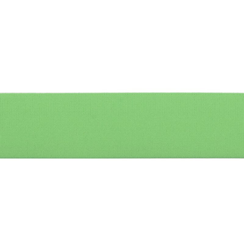 Резинка нейлон 4см 42-44м/рулон, цв:зеленая мята
