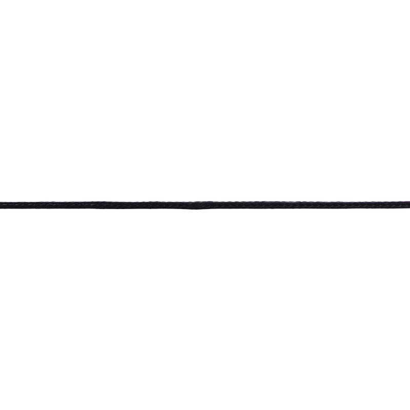 Шнур кожзам #1,5  145-148м/рулон,цв:черный