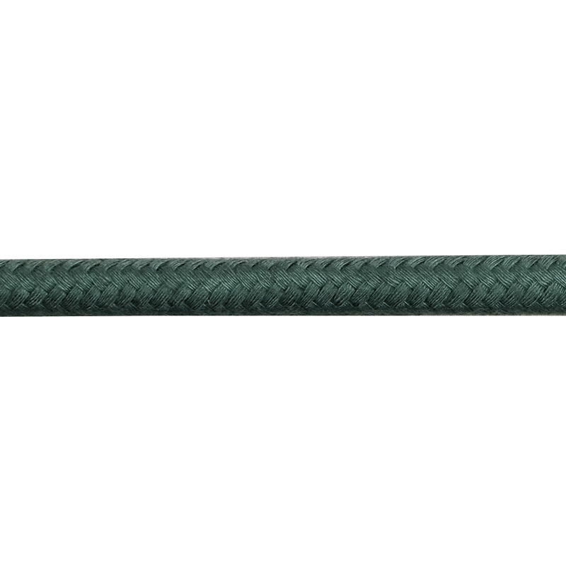 Шнур круглый хлопок 0,8см 29м/рулон, цв:зеленый