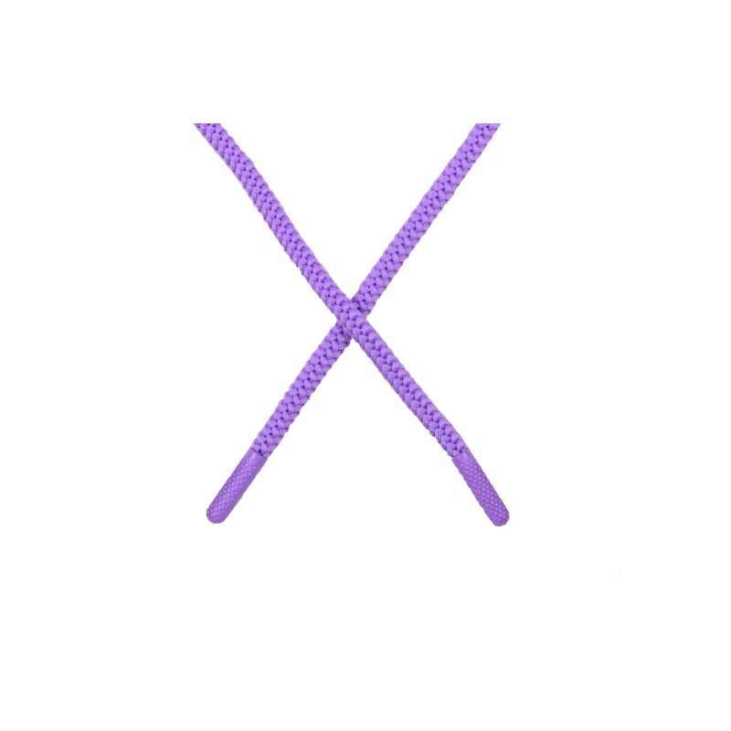 Шнур круглый полиэстер 0,6*135-140см,цв:перламутрово-фиолетовый
