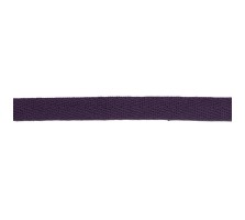 Тесьма киперная хлопок 1см 65-68м/рулон,цв:т.фиолетовый