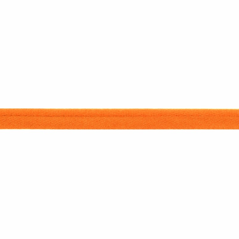 Кант декоративный нейлон 0,9см 178-180м/рулон, цв:оранжевый неон