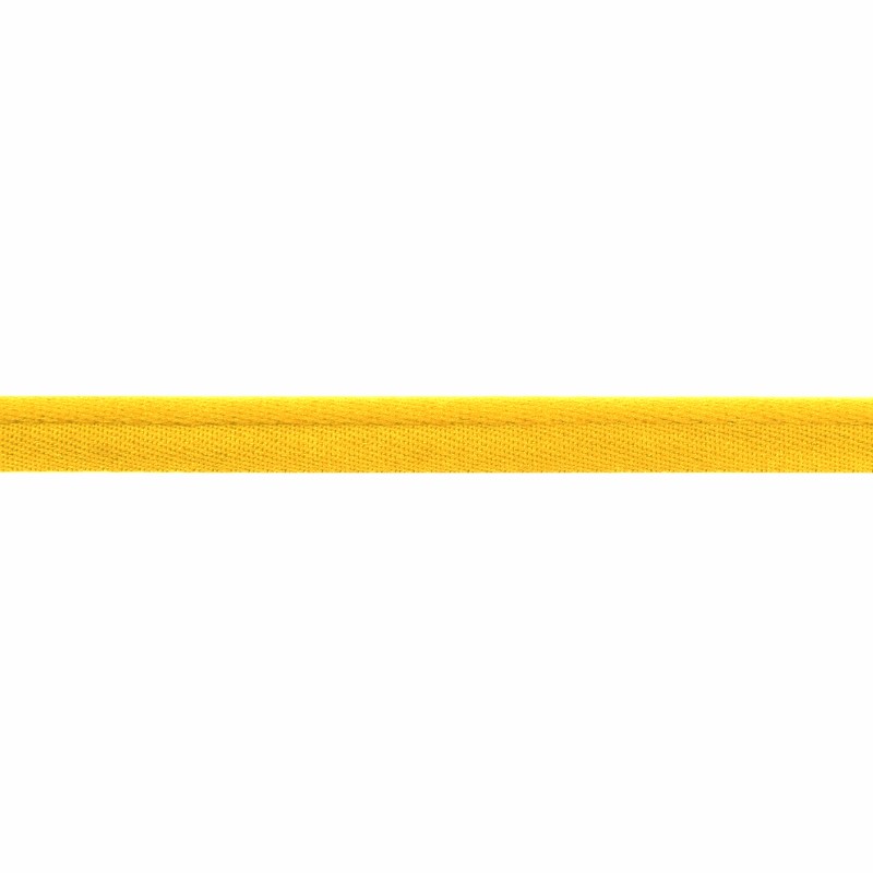 Кант декоративный нейлон 0,9см 178-180м/рулон, цв:желтый