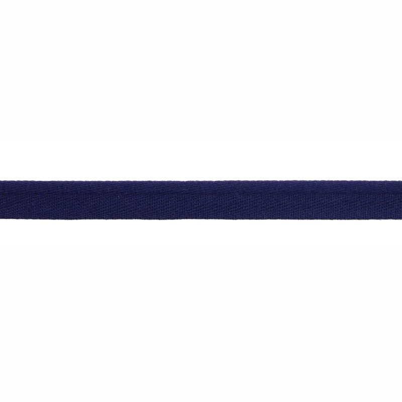 Кант декоративный нейлон 0,9см 178-180м/рулон, цв:т.синий