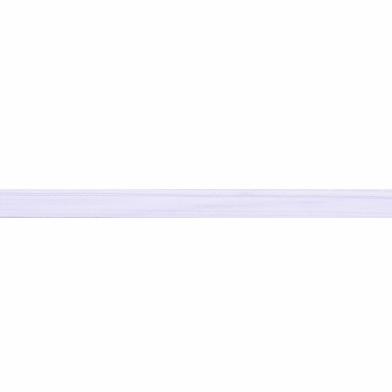 Кант декоративный полиэстер 0,8см 178-180м/рулон, цв:белый