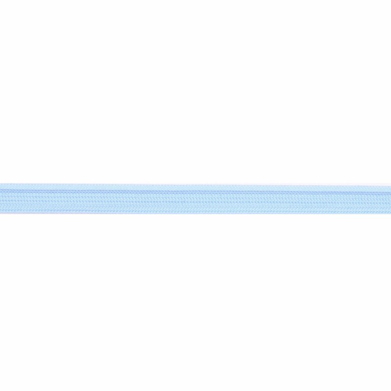 Кант декоративный полиэстер 0,8см 178-180м/рулон, цв:голубой