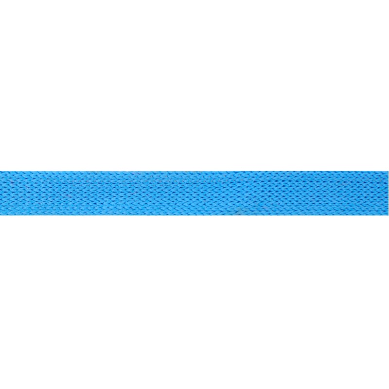 Тесьма трикотажная полиэстер 1см 68-70м/рулон,цв:голубой
