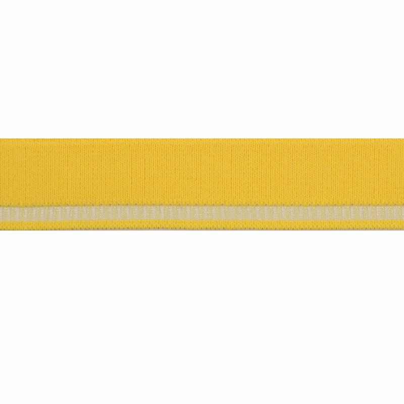 Подвяз 1*1 пряжа RAION 3*80см,цв:желтый/нейлон в цвет