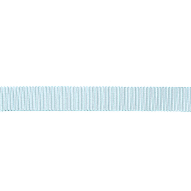 Тесьма репс/полиэстер волнистый край 16мм 90м/рулон, цв:blue vapor