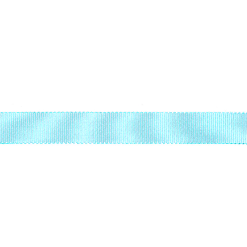 Тесьма репс/полиэстер волнистый край 16мм 90м/рулон, цв:ocean blue