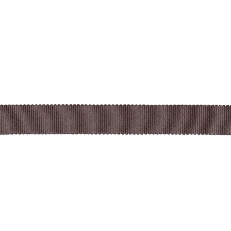 Тесьма репс/полиэстер волнистый край 16мм 90м/рулон, цв:chocolate chip