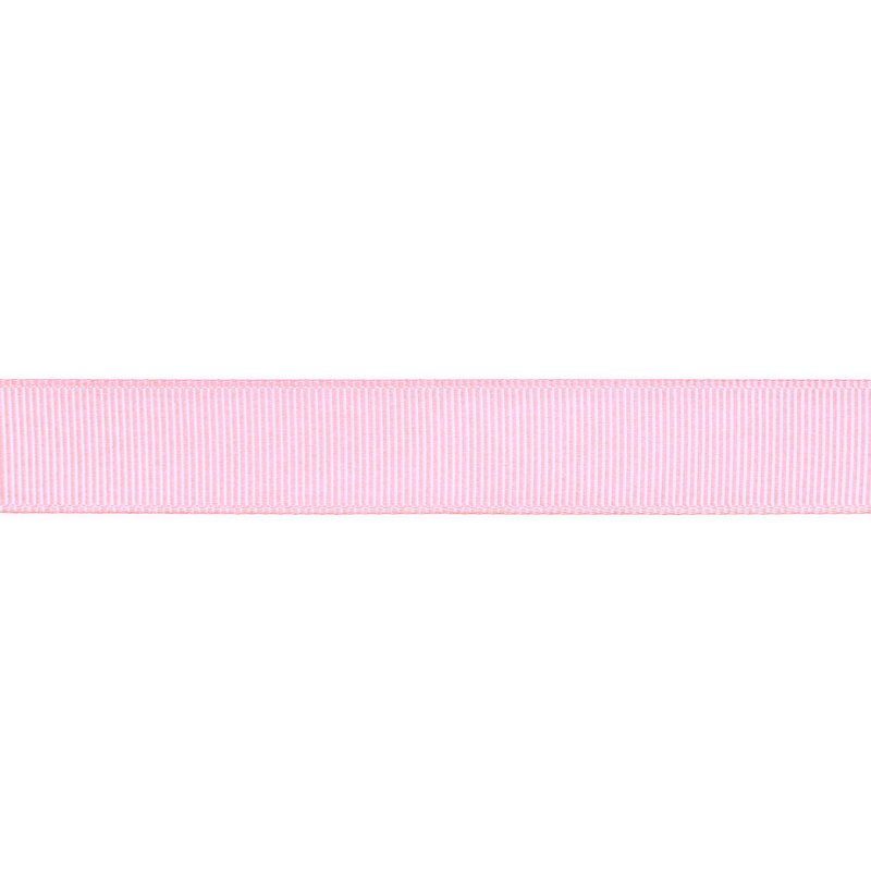 Тесьма репс/полиэстер 16мм 90м/рулон, цв:powder pink