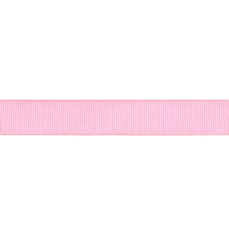 Тесьма репс/полиэстер 16мм 90м/рулон, цв:pearl pink