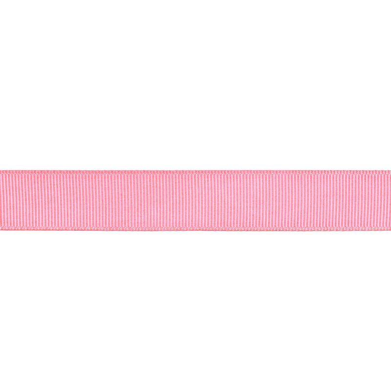 Тесьма репс/полиэстер 16мм 90м/рулон, цв:pink