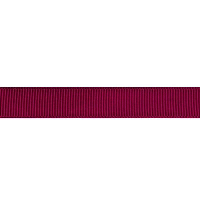 Тесьма репс/полиэстер 16мм 90м/рулон, цв:ruby