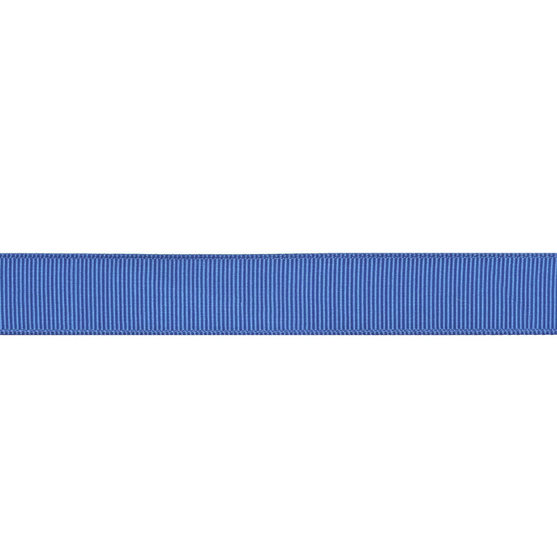 Тесьма репс/полиэстер 16мм 90м/рулон, цв:capri blue
