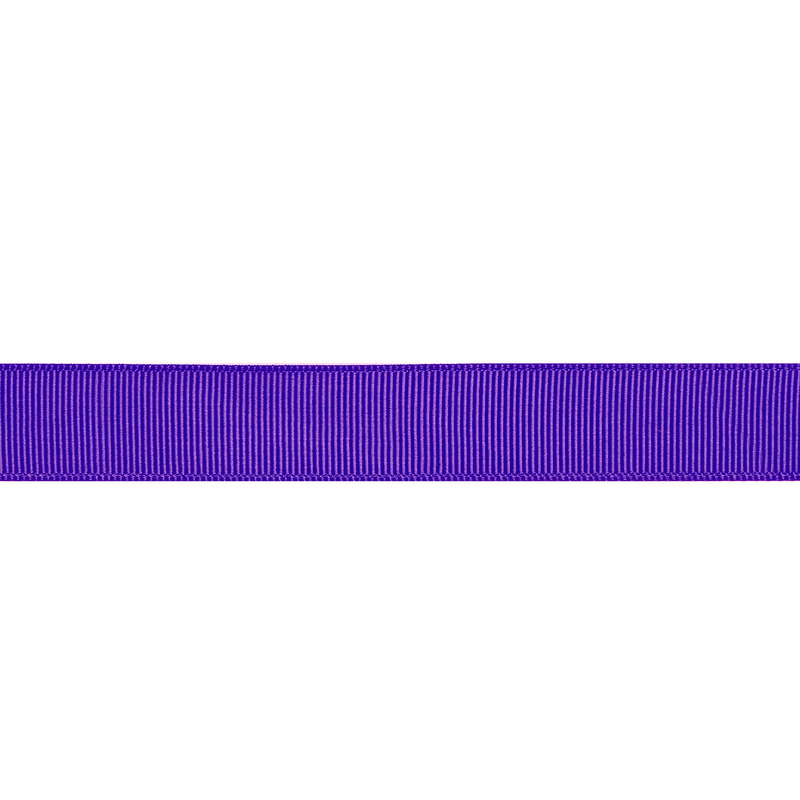 Тесьма репс/полиэстер 16мм 90м/рулон, цв:purple