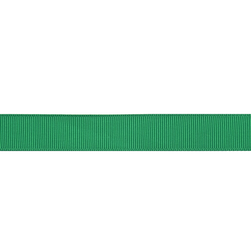 Тесьма репс/полиэстер 16мм 90м/рулон, цв:classical green