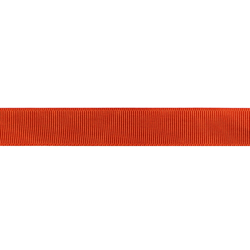 Тесьма репс/полиэстер 16мм 90м/рулон, цв:autumn orange