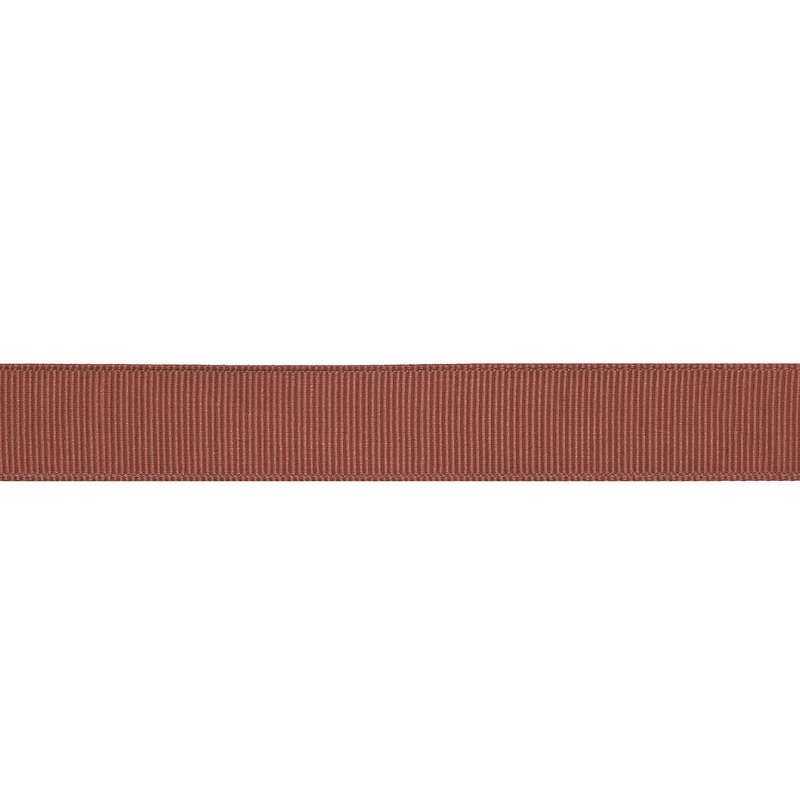 Тесьма репс/полиэстер 16мм 90м/рулон, цв:pecan brown