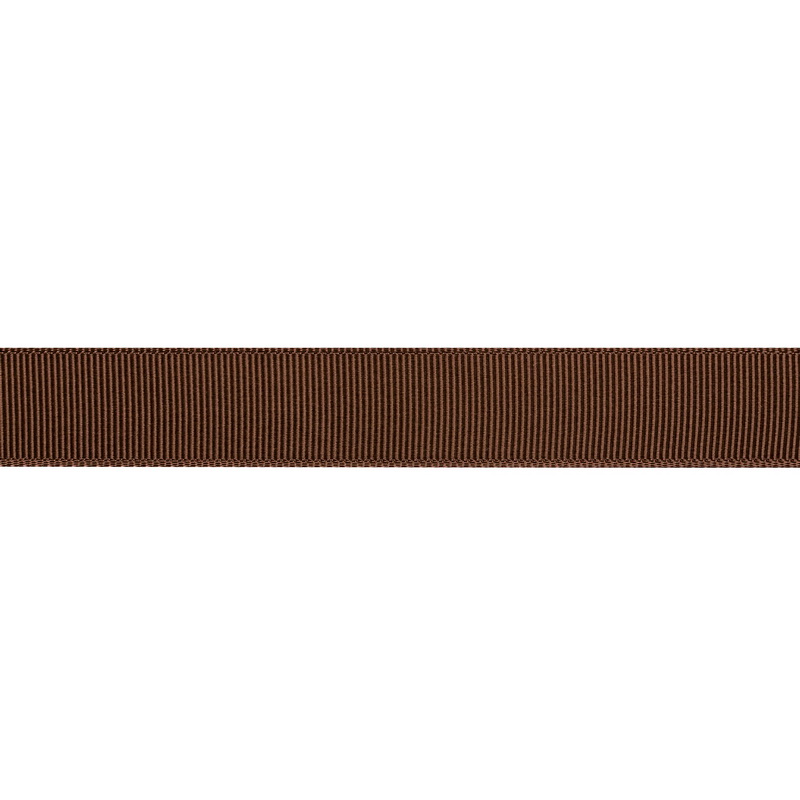 Тесьма репс/полиэстер 20мм 90м/рулон, цв:friar brown