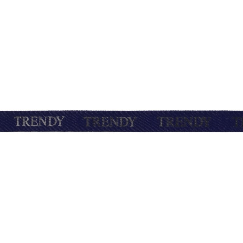 Тесьма сутаж тиснение TRENDY 1см 43-45м/рулон, цв: темно-синий