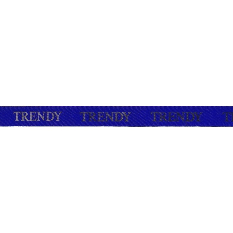 Тесьма сутаж тиснение TRENDY 1см 43-45м/рулон, цв: синий