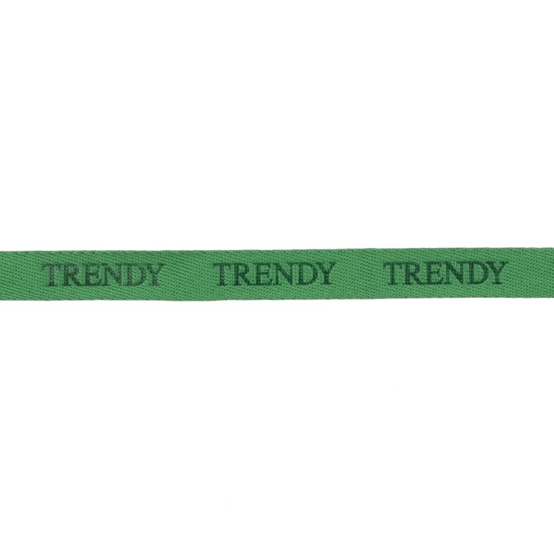 Тесьма сутаж тиснение TRENDY 1см 43-45м/рулон, цв: зеленый