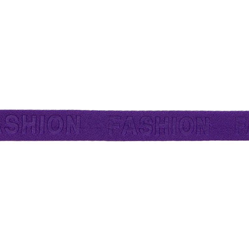 Тесьма сутаж тиснение FASHION 1см 87-90м/рулон, цв: фиолетовый