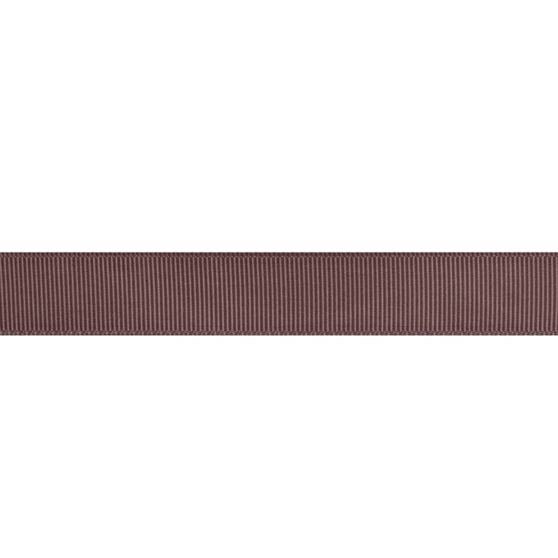 Тесьма репс 2,5см 90м/рулон, цв:Chocolate Chip